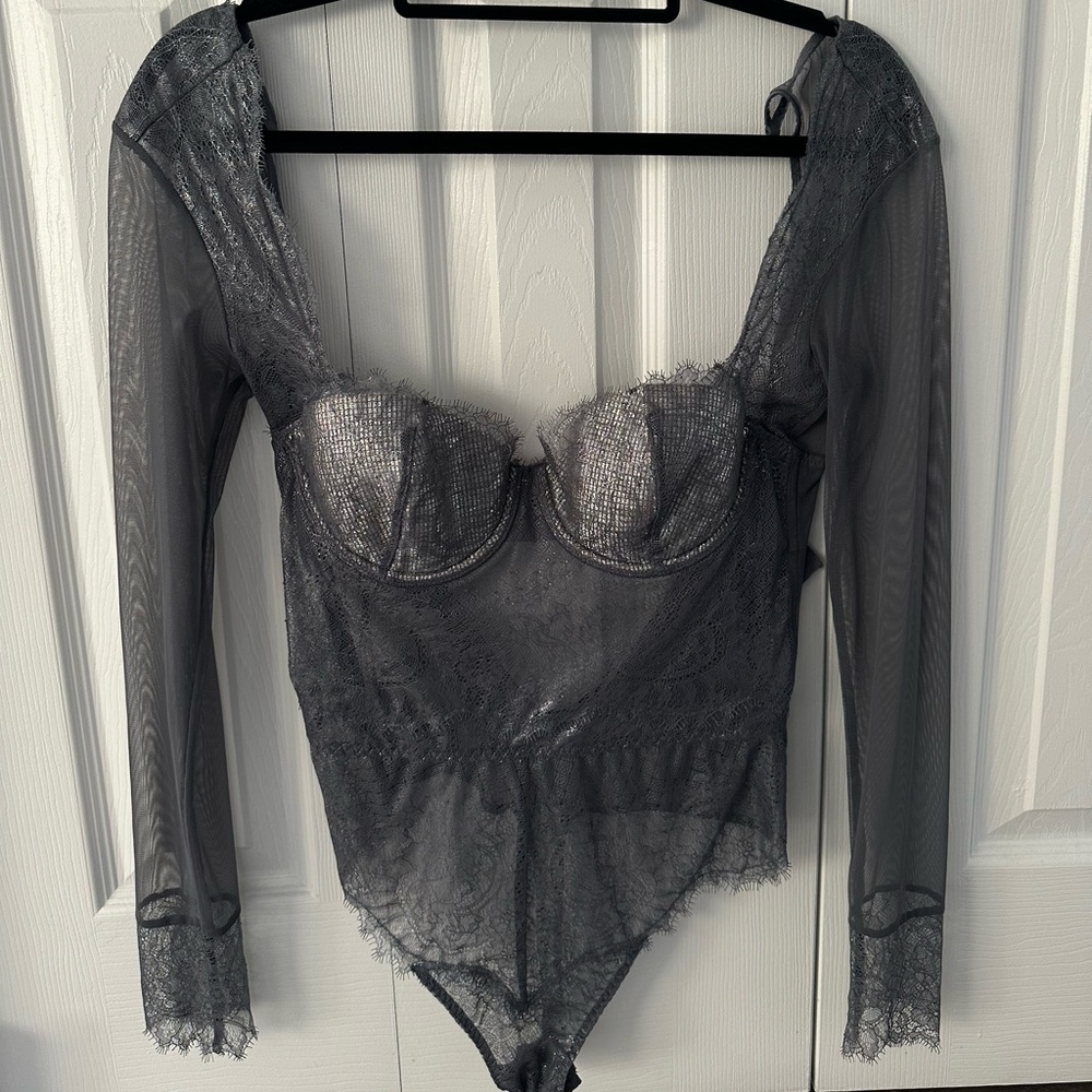 Victoria’s Secret Mesh details Bodysuit